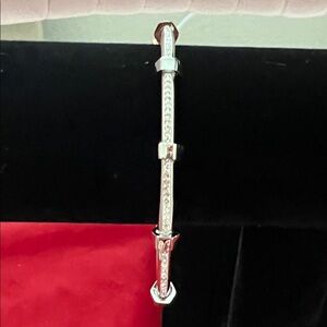 Elegant Silver Bangle Bracelet